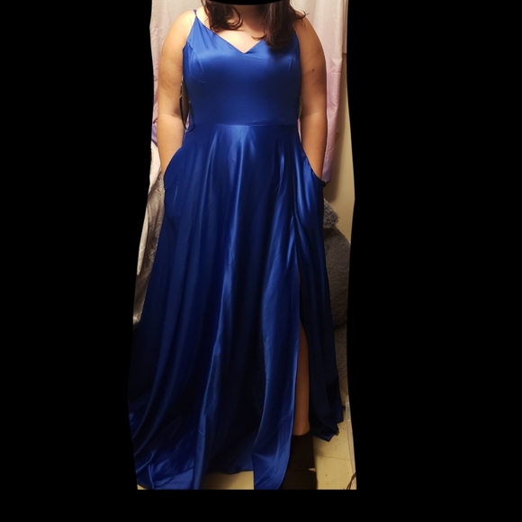 Dress blue size 13 - Picture 3 of 3